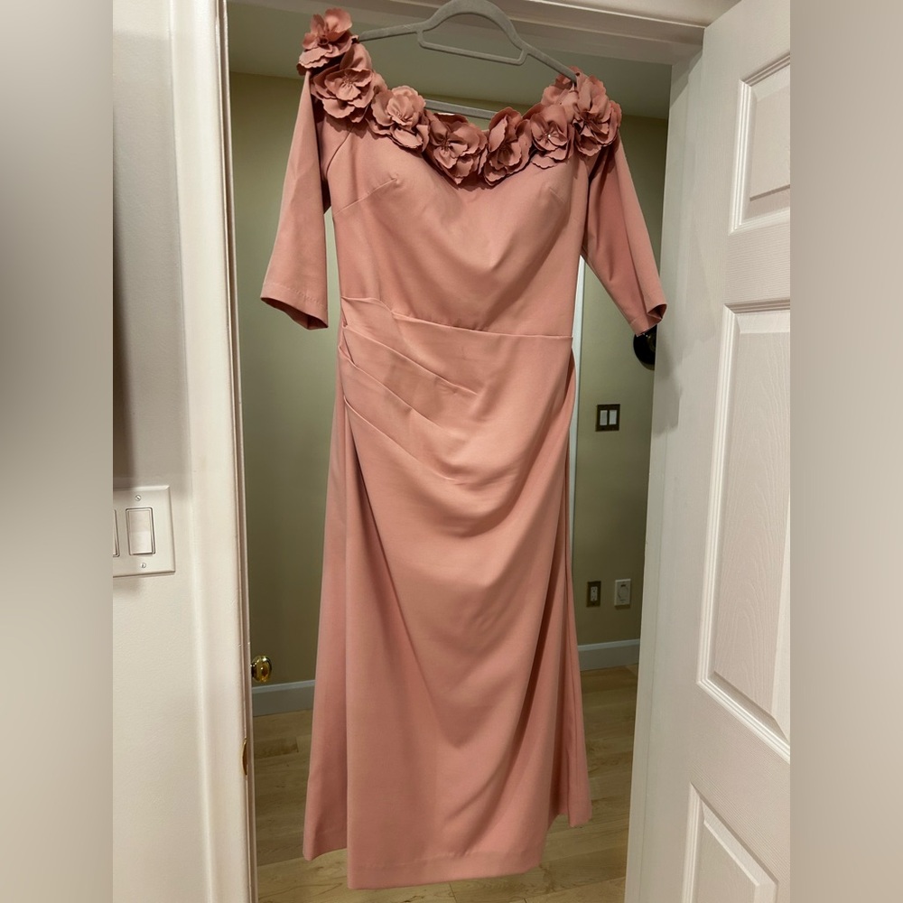 Gia Franco - 12272 - Off the Shoulder 3/4 Sleeve Elegant Dress size 12